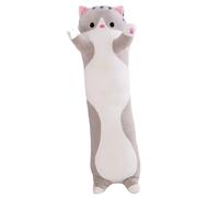 Anypillow Side Sleeping Body Pillow Gray Lovely Husky Bed Sofa Long Pillow for Children and Adult 50CM