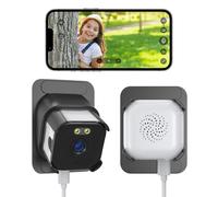 ANYQOO Safe View Security Camera 2K 3MP, Window Camera, 2 Pack