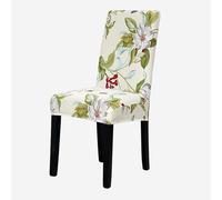 Anyseat Chair Cover Floral Design with Anti-Dirt and Elastic Material for Dining Room Kitchen Wedding Hotel Banquet Restaurant