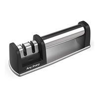 AnySharp Handlebar Grip 2 Stage Knife Sharpener with Non-Slip Base