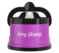 AnySharp Pro Metal Knife Sharpener with Suction, Ultraviolet