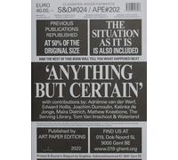 Anything But Certain