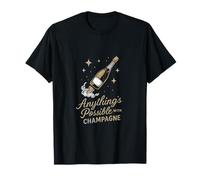 Anything’s Possible Champagne Rocket Graphic T-Shirt