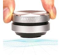Anything Speaker - Portable Mini Bluetooth - Turn Anything Into A Speaker! Wireless Bone Conduction Induction Vibration Humbird + Gift Box - Nano Travel Sized, 360° Sound (Silver)