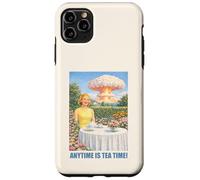 Anytime Is Tea Time - 1950s Atomic Bomb Funny Garden Scene Case for iPhone 11 Pro Max