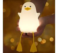 Anywin Duck Light, Baby Night Light, Kids Rechargeable Soft Silicone Night Lamp with Dimmer & Timer for Night Feeds, Duck Gifts for Newborn, Kids, Toddlers, Girls, Boys