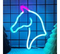 Anywin Horse Gifts for Girls, Horse Neon Sign for Wall Decor, Horse Head Led Neon Lights for Room Decor, Gifts for Birthday,Xmas, Holidays for Kids, Boys, Girls,Women Girlfriend,Wife,Daughter