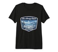 Anza Borrego Desert California Cactus Night Sky Landscape Premium T-Shirt