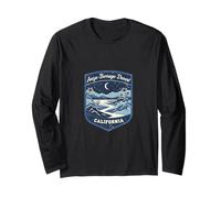 Anza Borrego Desert California Night Sky Stars Moon Long Sleeve T-Shirt