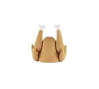 ANZEE® Adults 3D Roast Turkey Christmas Hat Soft Plush Fancy Dress Party Accessory for Holiday Celebrations and Christmas Parties (Soft Turkey Hat)