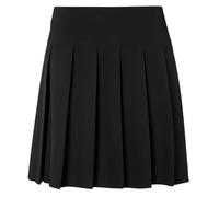 ANZEE® Girls All Round Pleated Skirt with Comfortable Drop Waist and Side Zip Designed for School Uniform Casual Wear and Everyday Outfits (UK, Numeric, 18, Women, Black)