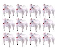 ANZEE Inflatable Sheep - 54cm Blow-Up Animal Toy Dolly for Stag & Hen Parties, Fancy Dress, Themed Events, Photobooth Props & Party Supplies Accessory (Pack of 12)