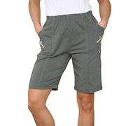 ANZEE Ladies Cherry Berry Shorts - Women's Plain Stretch Fit Pull On Elasticated Waist Summer Short Pants Size UK 10-24 (UK, Numeric, 12, Khaki)