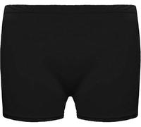 ANZEE Ladies Microfiber Hot Pants Womens Shorts Dance Gym Party Yoga Elasticated Waist Knickers Casual Workouts Stretch Beach Pool Party Wear Club Wear UK S-XL (UK, Alpha, L, XL, Black)