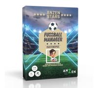ANZEN Stars Football Manager Card Game Family & Strategy Game with 110 Cards for Children and Adults from 9 Years 3-6 Player Game Evenings Perfect for Football Fans with High Replay Value