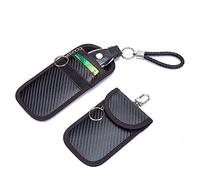 Anzhee 1 Pack Medium Car Key Faraday Pouch, RFID Signal Blocker, 100% Block Fob Signal, Car Compatible