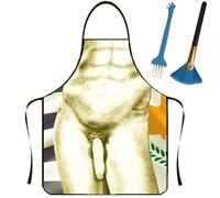 Anzhee Sexy Funny Kitchen Cooking Apron Novelty BBQ Barbecue Motif Party Costume Apron For Men Women Friend Creative Gift Style04