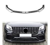 ANZHENGRQ Car Front Bumper Lip Body Splitter Kit Vehicle Lower Front Spoiler Diffuser Body Protection Decorative, for Mercedes-Benz Glc-Class Glc63 X253 Amg 2016-2019,Carbon fibre