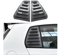 ANZHENGRQ Rear Car Window Louvers Triangular Glass Racing Car Blinds Side Tuyere Vent Spoiler, for Vw Golf 6 MK6 2008-2012, Carbon Fibre Pattern