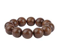 anzhongli Prayer Bead bracelet Mala Beaded Bracelets for Men Women 12/15MM …, 20mm, Wood, botswana agate