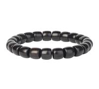 anzhongli Prayer Bead bracelet Mala Beaded Bracelets for Men Women 12/15MM …, 8*9mm, Wood, no gemstone