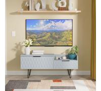 Welcome Furniture Ltd Harlequin 2 Drawer Coffee TV Unit in Denim Blue - Ready Assembled, Blue