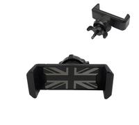 ANZIWU 360 Degree Rotation Smartphone Cell Phone Clip Mount Holder For MN Cooper R50 R52 R55 R56 R60 F54 F55 F60 Clubman Countryman Hatchback Convertible Car Phone Holder (Black)