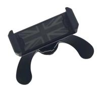ANZIWU Mini Cooper phone holder with 360 ° rotary vent phone holder, suitable for Mini Cooper R55 R56 R57 R60 R61 (Grey)