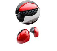 ANZIWU MINI R55-R61 Union Jack Wing Mirror Cover, Side Mirror Caps Cover for Mini Cooper One/S/JCW R Series R55 R56 R57 R58 R59 R60 R61 (JCW, Manual Folding Mirrors R Series R55-61)