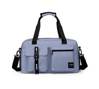 ANZOAT Large Fitness Bag Sports Handbag Women Dry Wet Shoes Pocket Single Shoulder Crossbody Swimming Yoga Gym Travel Backpack Duffel(Blue)