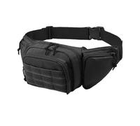 ANZOAT Outdoor Tactical Gun Waist Bag Holster Chest Combat Camping Sport Hunting Athletic Shoulder Sling Fanny Pack Backpack for Men(Black)