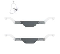 Anzorhal 2 Packs Replacement Headgear Strap with Arms for DreamWear Nasal Pillow Mask, Adjustable Soft Super Elastic Replacement Headgear Compatible with Dreamwear Nasal Mask