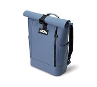 AO Coolers Nomad Backpack Cooler, Waterproof Roll-Top, Insulated, Ocean Blue, 12-Can