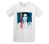 AO DA XIONG Men's Joan Jett The Hit List Cotton T Shirt White XL