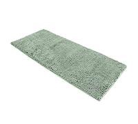 AOACreations Chenille Shag Bath Rug, Shaggy Bathroom Mat, Extra Long Runner 20" x 59", Soft Plush Luxury, High Pile, Absorbent, Non-Slip (Extra Long Runner 50 x 150 cm, Sage Green)