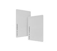 AOAMZ 50pcs 125kHz RFID Proximity ID Smart Card Tag 0.8 mm Thickness TK4100/EM4100/EM4200 Read Only Card for Access Control System, Key Card