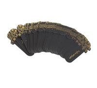 Aoaoy 100 Pieces of Disposable Perfume Test Strips, Bookmarks, Fragrances, Black Perfume Test Strips for Essential Oil