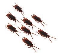 Aoaoy 100PCs Fake Cockroach, Strike Funny Trick -witz Halloween Party Decoration Props with Feel Lifelike, Exquisite Details, Fear Friends and Family
