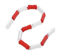 Aoaoy 50PCS RC Road Track Barriers 1/18 RC Car Drifting Racing Field Fence Roadblocks for Remote Control Car Accessories Red and White