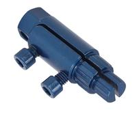 Aoaoy Adjustable Design Pipe Thread Extractor, Heavy Duty Broken Pipe Thread Removal Tool for 1/2in 3/4in 1in Pipes, For Mechanics, Handymen, Suitable for Repair Tasks