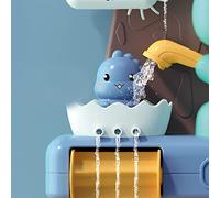 Aoaoy Big Sucker BabyArty Toys, Sweet Cartoon Dinosaur -bathtub Water Toys for Baby, Simply Operating with Three Strong Suction Cups to Operate the Safety of the Baby (Dinosaur)