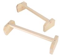 Aoaoy Chicken Square, 2 Pieces of Wooden Bird Stand Training Chickens Sleeping Place Pet Needs