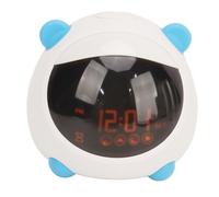 Aoaoy Children's Alarm Clock, Colorful Night Light Clock on The Bed, Wake -up for Sleeping Training Students with 7 Colored Night Viewers, 6 Emoticons and 10 Pieces of Music for Children, Teenagers,