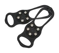 Aoaoy Crampons, Crampons Grdel Ice Spikes, Ice Stollen for Shoes and, 1 Pair of Snowshoe Shoes Tunnels with 5 Teeth That Run the Tunnels for the Winter Run