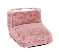 Aoaoy Electrical Foot Warmer, Electrical Boots with 3 Temperature Settings and 3 Timing Settings for The Home Office (Pink)
