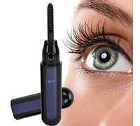 Aoaoy Heated Eyelash Pliers, Electrical Eyelash Curls, Rechargeable Brush for Girls Women, Long -Lasting Swing for The Eyelashes and All Eyelashes (Black)
