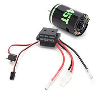 Aoaoy High Torque 540 Brushed Motor 320a ESC Combo Set for Axial SCX10 / D90 / Redcat / Gen8 RC Crawler (45T)