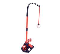 Aoaoy Kids Baseball Pitching Machine At an Adjustable Speed, Up Start, Improves the Impact Capabilities, Comprises 6 Baseballs - Ideal Sports Start and Striking Engine