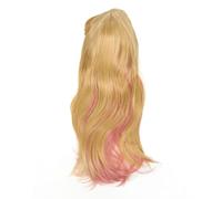 Aoaoy Long Smooth Hair Wig for Women, Yellow Color Gradient, Long Smooth Anime Art Hair, Cosplay, Adjustable Wig