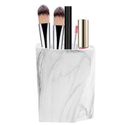 Aoaoy Make -up Storage Box Cosmetic Organizer Shout For Make -up Brush Brackets Lipstick Eyeliner With Marmord Design Department of Department Women Girlfriend (10 * 8.2 * 6.7)